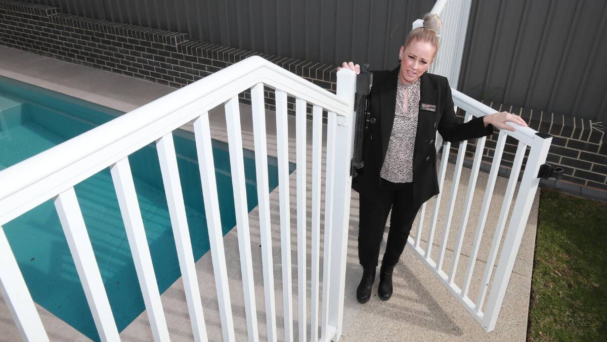 One Agency's Holly Newbigging could have Sydney buyers attending her open homes under a lockdown travel exemption. Picture: Les Smith
