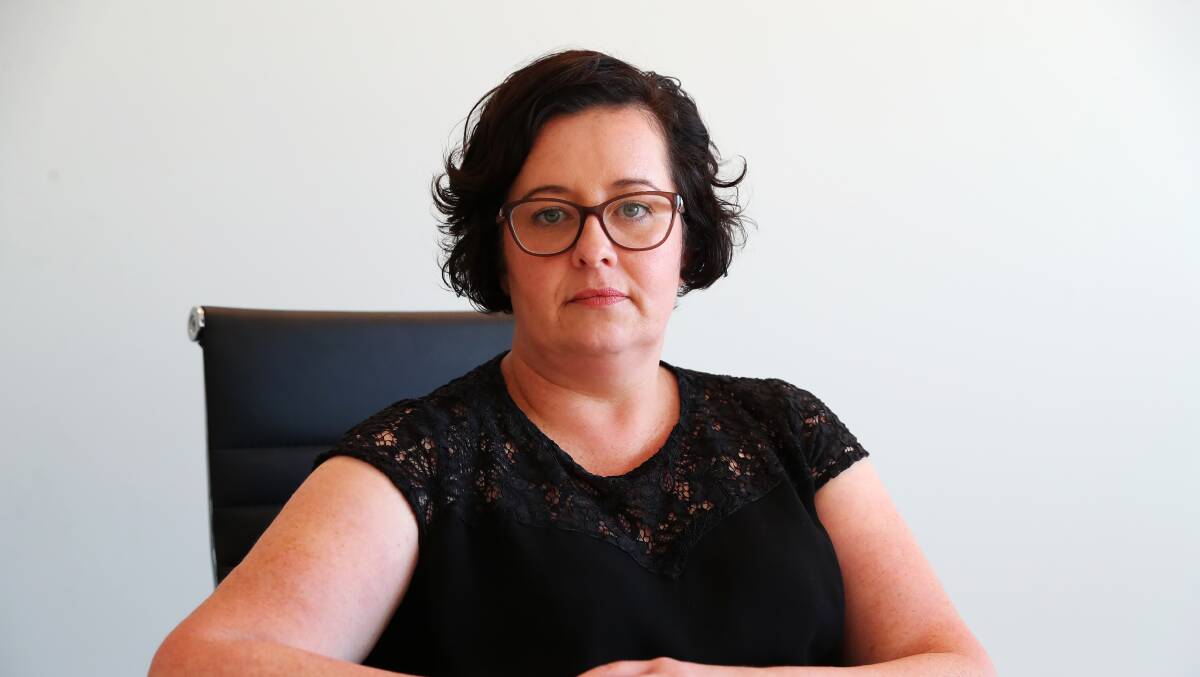 Helen Bromham of the Domestic Violence Court Advocacy Service says referrals are consistently high, and legal advice is key. Picture: Emma Hillier
