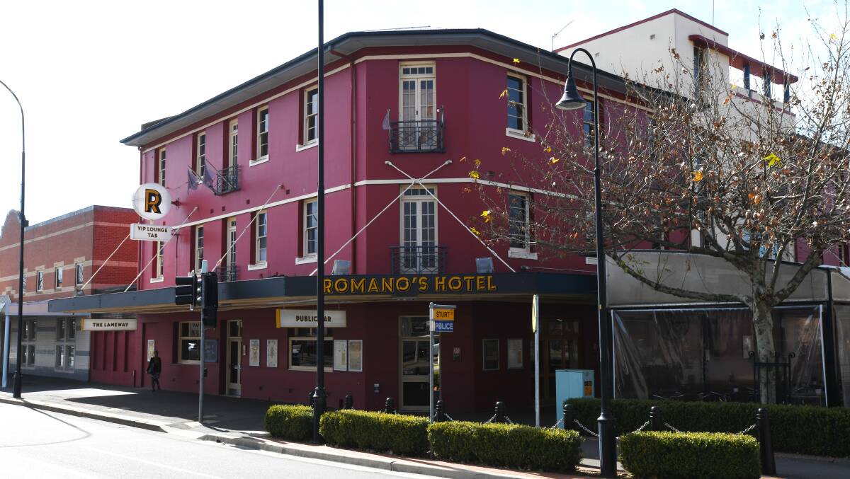 CHANGING HANDS: Romano's Hotel was one of Wagga's highest priced pubs, selling for $1.3 million earlier this year.