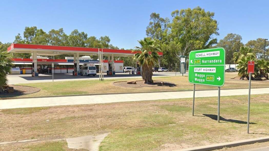 EXPOSURE SITE: Caltex Narrandera at Gillenbah, which has been added to a NSW Health list of COVID-19 exposure sites after a Victorian woman drove through the town on the way to the Sunshine Coast. Picture: Google Maps