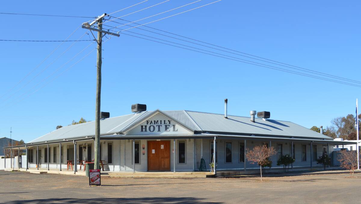 FOR SALE: The Carrathool Family Hotel is up for sale, with owners moving onto newer pastures. PHOTO: Contributed