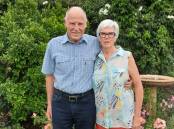 Noel Hicks, pictured with his wife Annie, has been inducted as a Member of the Order of Australia as part of the Australia Day honours. Picture: Cai Holroyd