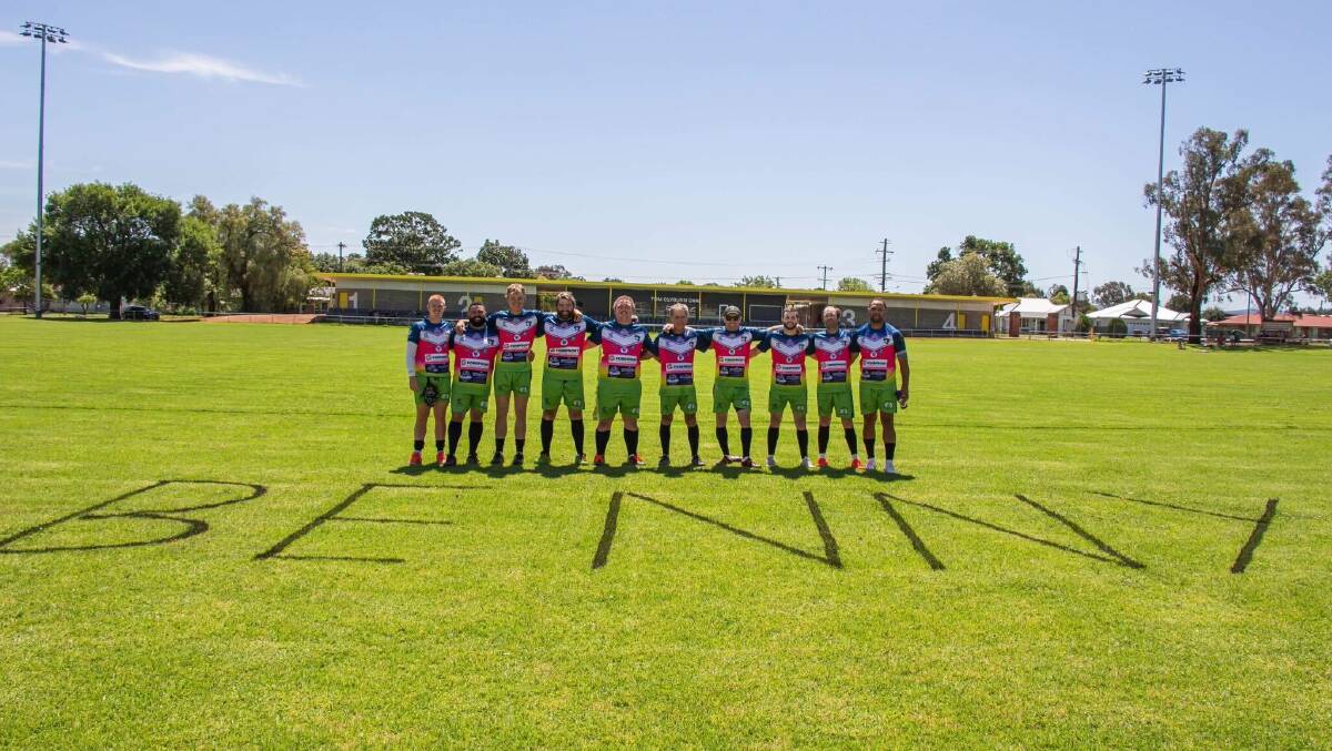 Tom Clyburn Oval carried a special message on Saturday. Picture supplied