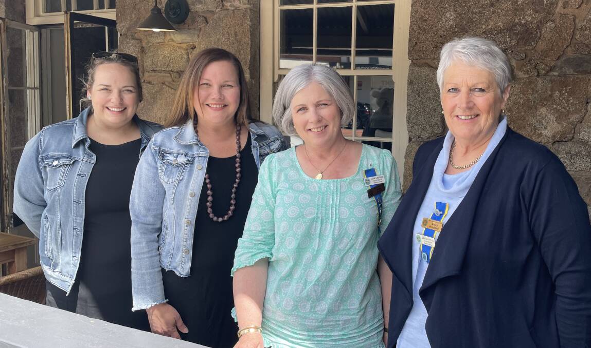 CHANGEOVER: The newly-elected leadership team for the CWA Riverina branch, including Kate Powell, Jacinta Finger, Jane Lieschke and Carol Grylls. Picture: Penny Burfitt