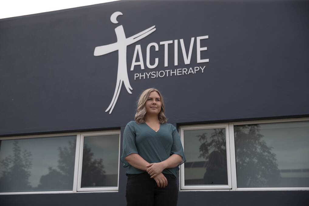 Sophie Shephard has worked in private practice at Active Physiotherapy for roughly five years, and is deeply passionate about assisting people with chronic pain. Picture: Madeline Begley