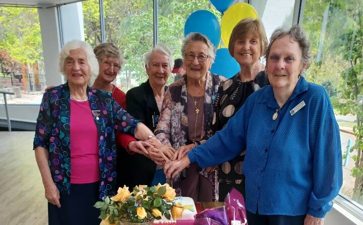 ANNIVERSARY: Cartwrights Hill CWA branch members Leola Hull, Jane Keane, Shirley Sampson, Enid Lang, Doris Tompson and Joyce Mattingly. Picture: Supplied