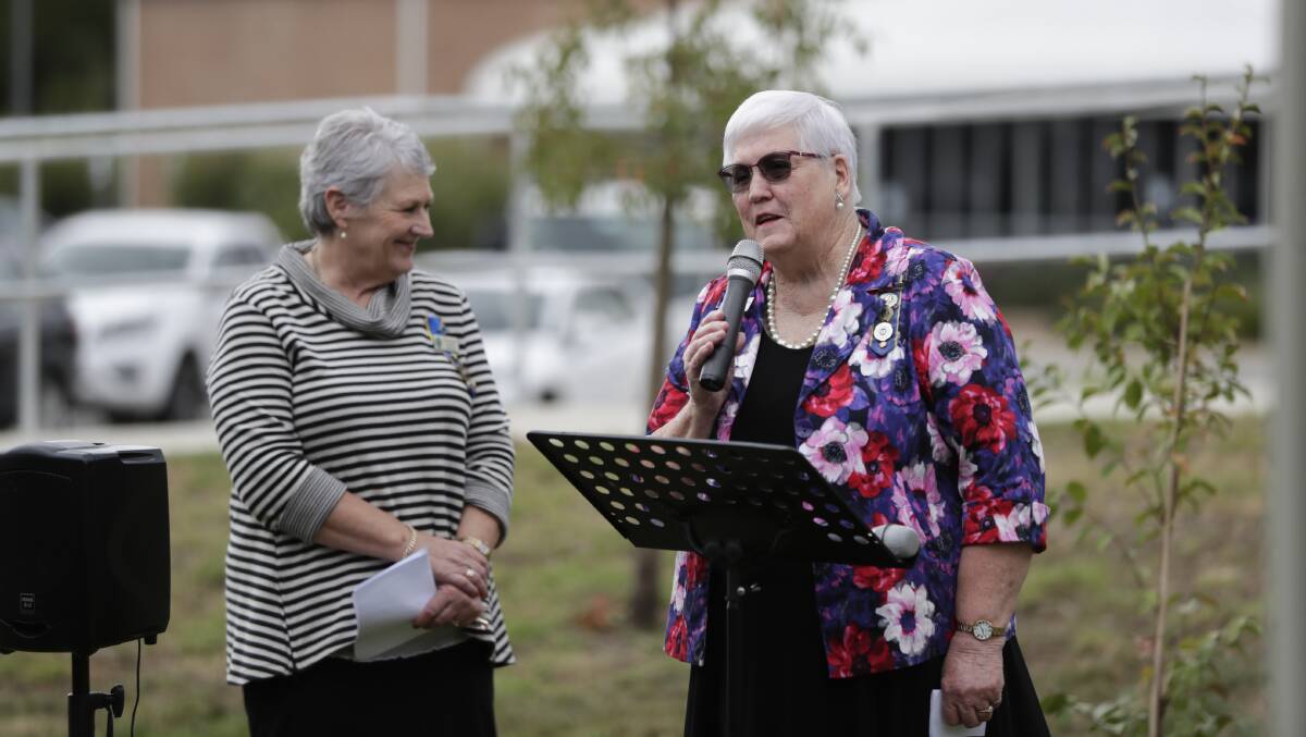 A commemorative park bench dedicated to the Riverina's many Country Women's Association branches was unveiled at the weekend in line with the organisations centenary. Pictures: Madeline Begley