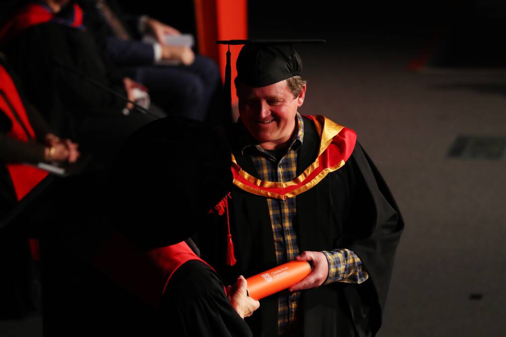 Hundreds of students from Charles Sturt University's Science faculty graduated on Tuesday, with further graduations set to take place throughout the week. Pictures: Emma Hillier