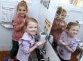 HAND HYGIENE DAY: Sienna Smith and Eva Anderson, both 4, wash their hands for World Hand Hygiene Day at Wagga TAFE's Gumnut Cottage. Picture: Les Smith