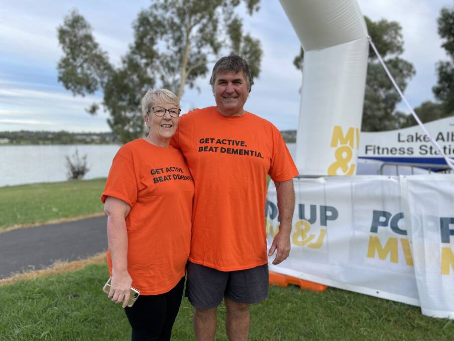 WORTHY CAUSE: Jodi and Karl Mikolic are participating in their first memory walk and jog this year after losing both their mothers to dementia. They hope to raise awareness, and funds, for the condition. Picture: Emily Wind