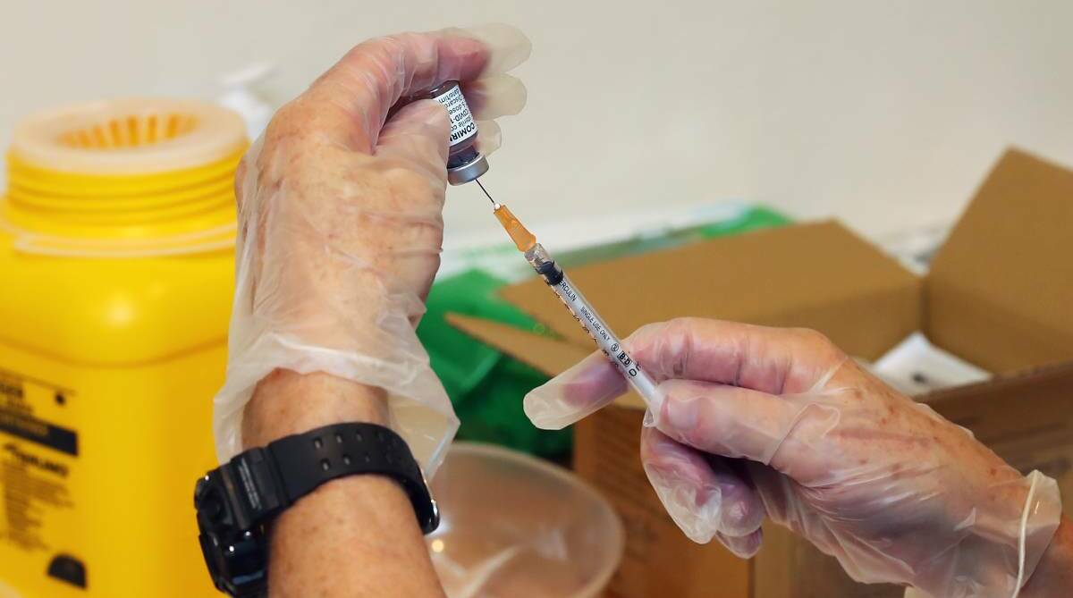 Almost 70 per cent of Wagga residents have had their first dose of the COVID vaccine. Picture: File