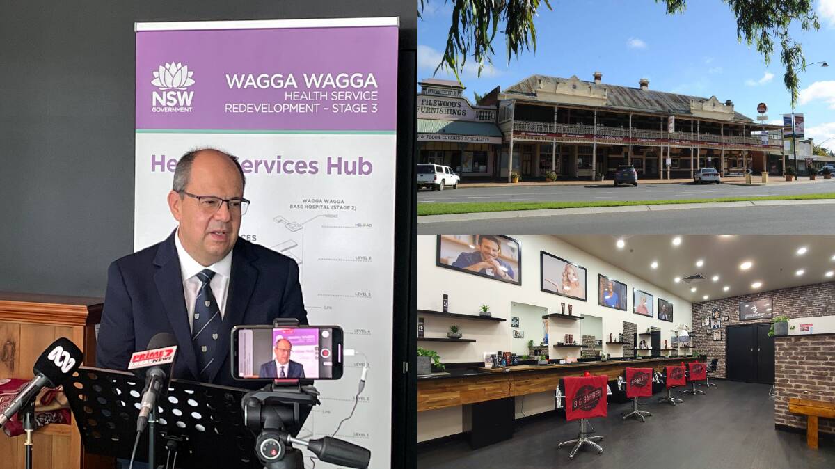 MLHD executive director of medical services Dr Len Bruce said the new exposure sites announced today are linked to the two COVID-positive individuals from out of town being cared for at Wagga Base Hospital.