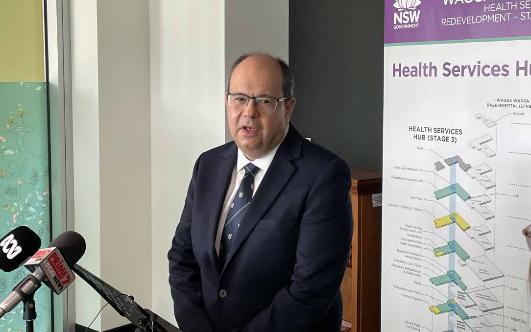 Murrumbidgee Local Health District executive director of medical services Len Bruce said the cause of the COVID-19 outbreak in the Hilltops LGA is still unknown. Picture: Rex Martinich.