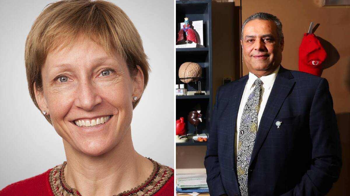 Dr Trixie Rasmuson, Monash IVF's Clinical Director for Albury and Wagga, and Dr Ayman Shenouda of Glenrock Country Practice in Wagga. Pictures: Supplied, Emma Hillier