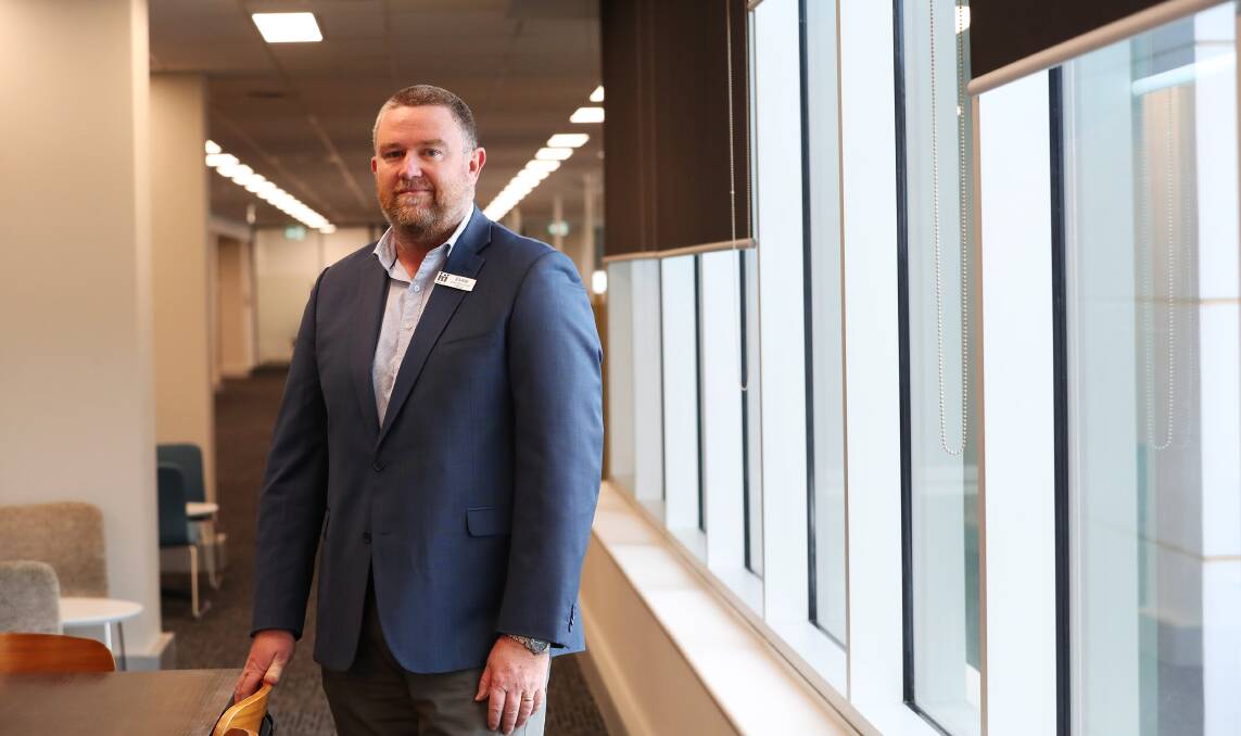 Forrest Centre CEO Evan Robertson said the government made the right call in making COVID vaccinations mandatory for all aged care workers. Picture: Emma Hillier