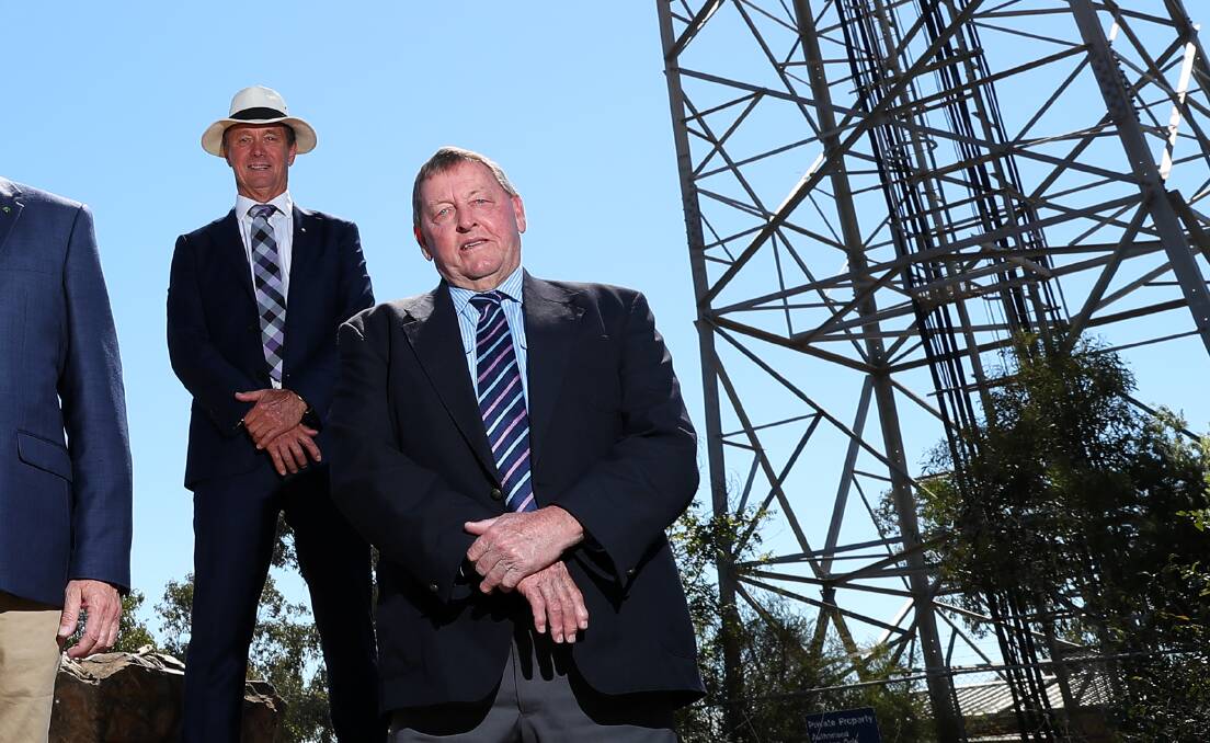 Snowy Valleys mayor James Hayes (left) and Cootamundra-Gundagai mayor Abb McAlister (right) had been awaiting the Minister's decision for months. Picture: Emma Hillier