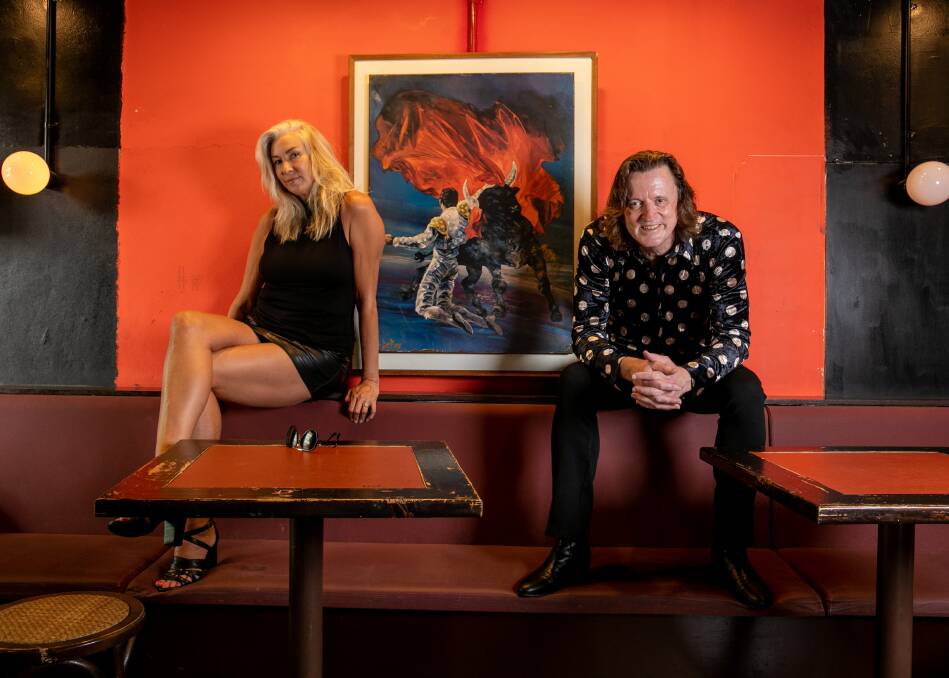 DYNAMIC DUO: Lizzie Mack and Murray Cook, who lead the Soul Movers, at the Duke of Enmore Hotel. Picture: Geoff Jones