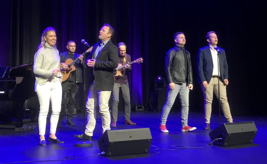 TAKING STAGE: Live music is still set to return to Civic Theatre with popular local act The Groove Factorie and their 13 Friends. Picture: Daniel Heinrich 