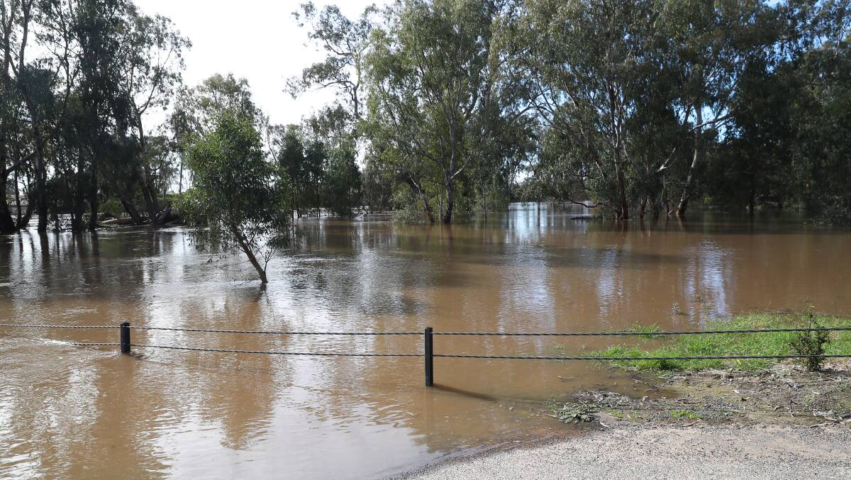 Parts of Wiradjuri reserve are now inaccessible. Photo: Emma Hillier 
