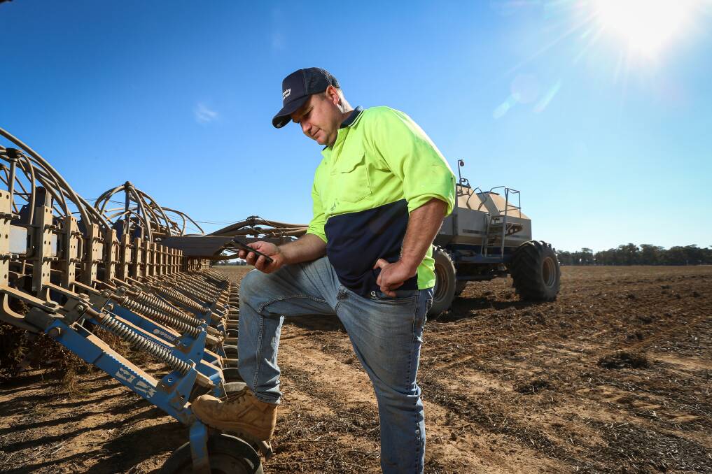 WORKER SHORTAGE: NSW Farmers Grains committee chairperson Justin Everitt is hoping enough workers can be sourced and employed to ensure the harvesting season would be a success. Picture: James Wiltshire