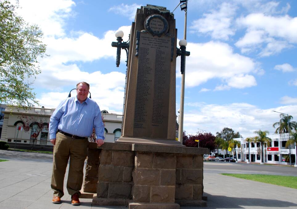 RESURGENCE: Coolamon councillor David McCann is spreading the word about the Riverina branch of the Order of Australia Association. Picture: Sean Cunningham