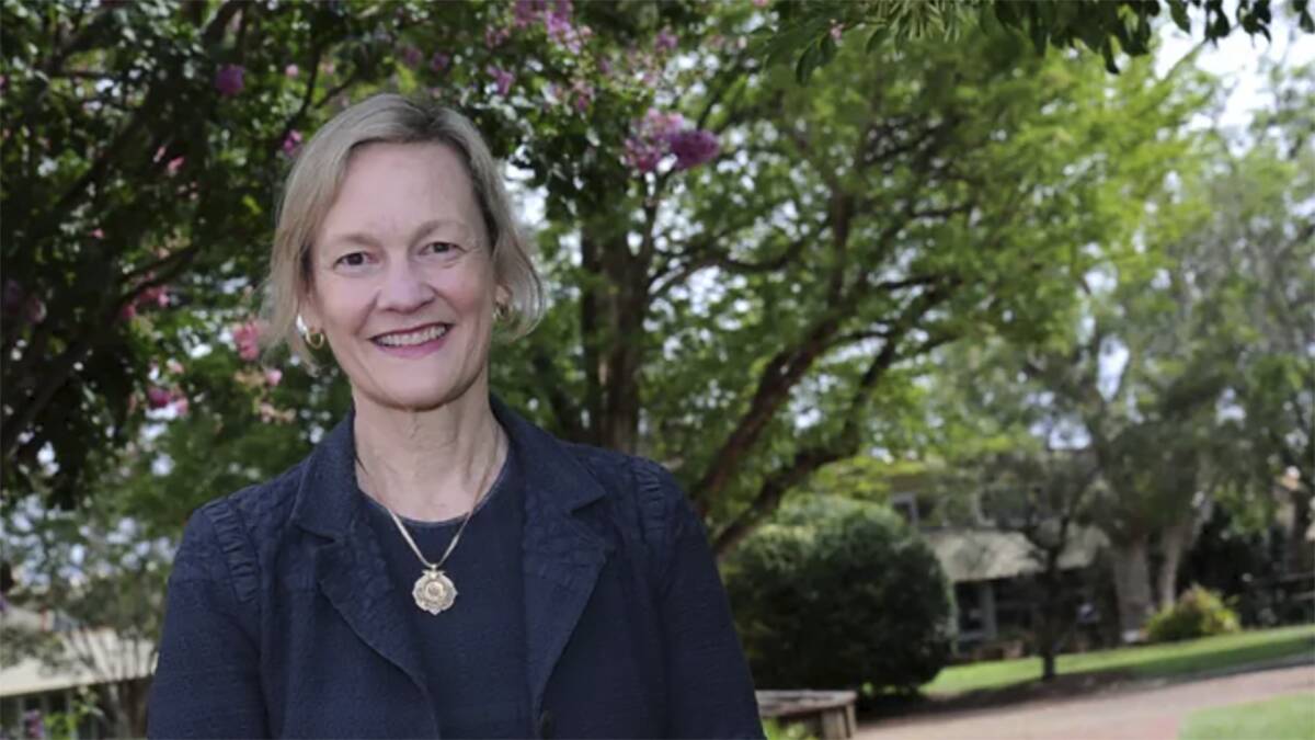 Fairholme College principal Dr Linda Evans.