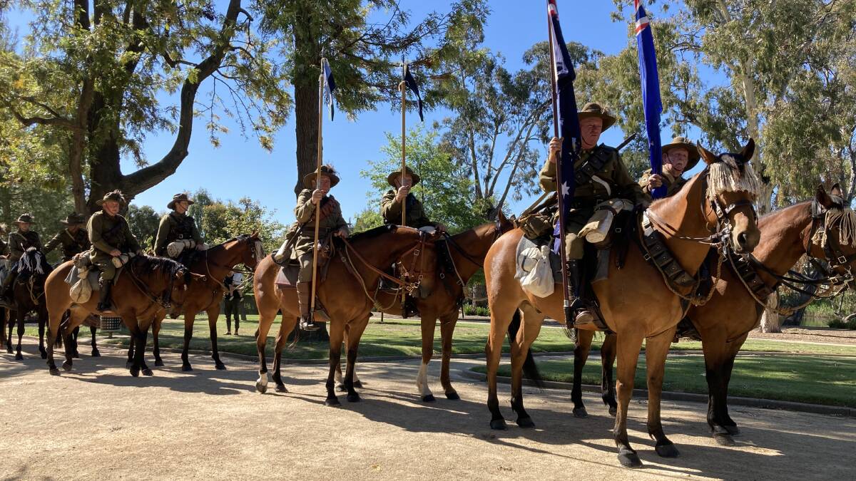 LIGHT HORSE: Sunday's Battle of Beersheba commemorative service was held in honour of the 800 Australians who charged at the enemy in Palestine 104 years ago under fire heavy fire.