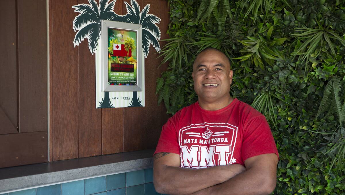 LEADING THE EFFORT: Sione 'Johnny' Fekeila, organiser of the Pasifika Fundraiser - Hope for Tonga. Picture: Madeline Begley