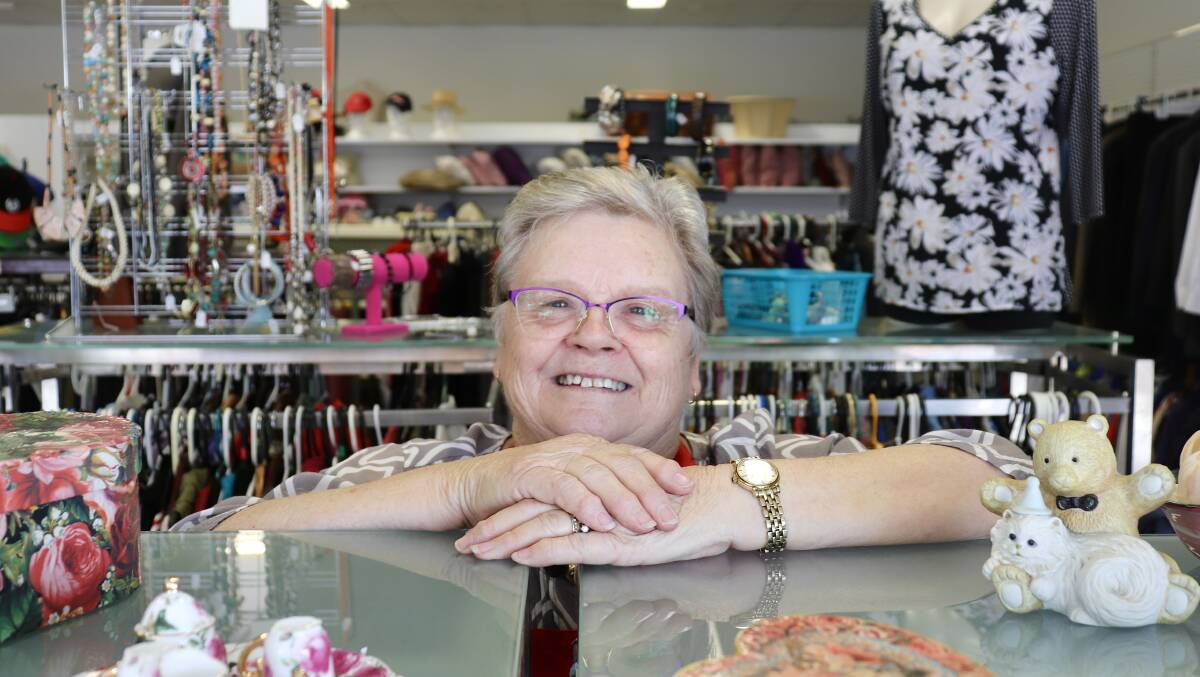 COMMUNITY SPIRIT: Pauline Roberts has volunteered at the RDA Op-Shop for 24 years and enjoys spending time with the shoppers and her peers. Picture: Hayley Wilkinson