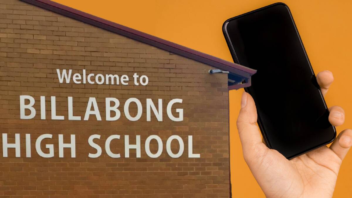 BANNED: Billabong High School's new mobile phone policy came into affect this week.