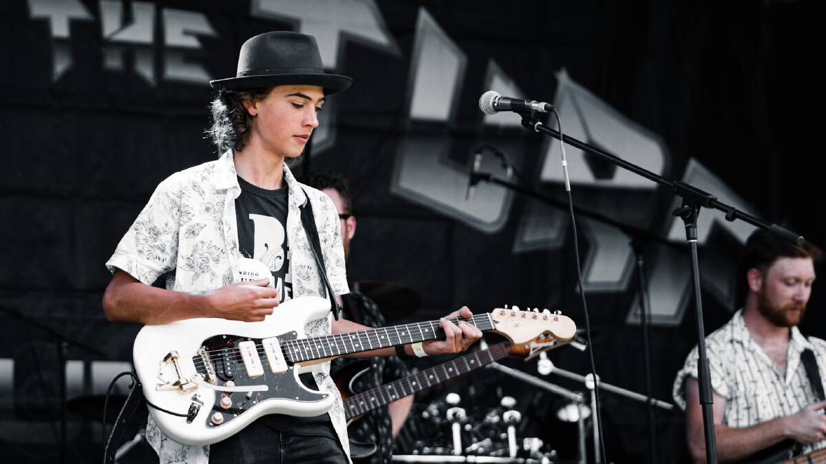 IN TUNE: Tumut teen Rory Phillip's environmental protest song 'The Truth' will complete against the anthems of Paul Kelly, Lime Cordiale, Briggs & Tim Minchin, Eskimo Joe and Holy Holy, to name a few for the Environmental Music Prize. Picture: Van Der Photography 