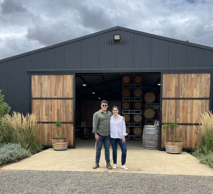 Husband and wife team Tess and Jake Eaglesham started their Gin company in the early chaos of the pandemic in 2020. Picture: supplied