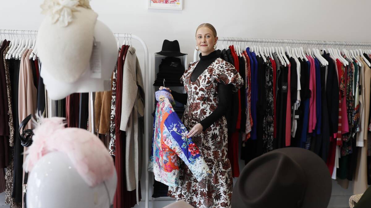 ON THE UP: Confidence is high among Riverina business and Wagga boutique owner Belle Gooden is feeling the positivity after recent record months. Picture: Les Smith