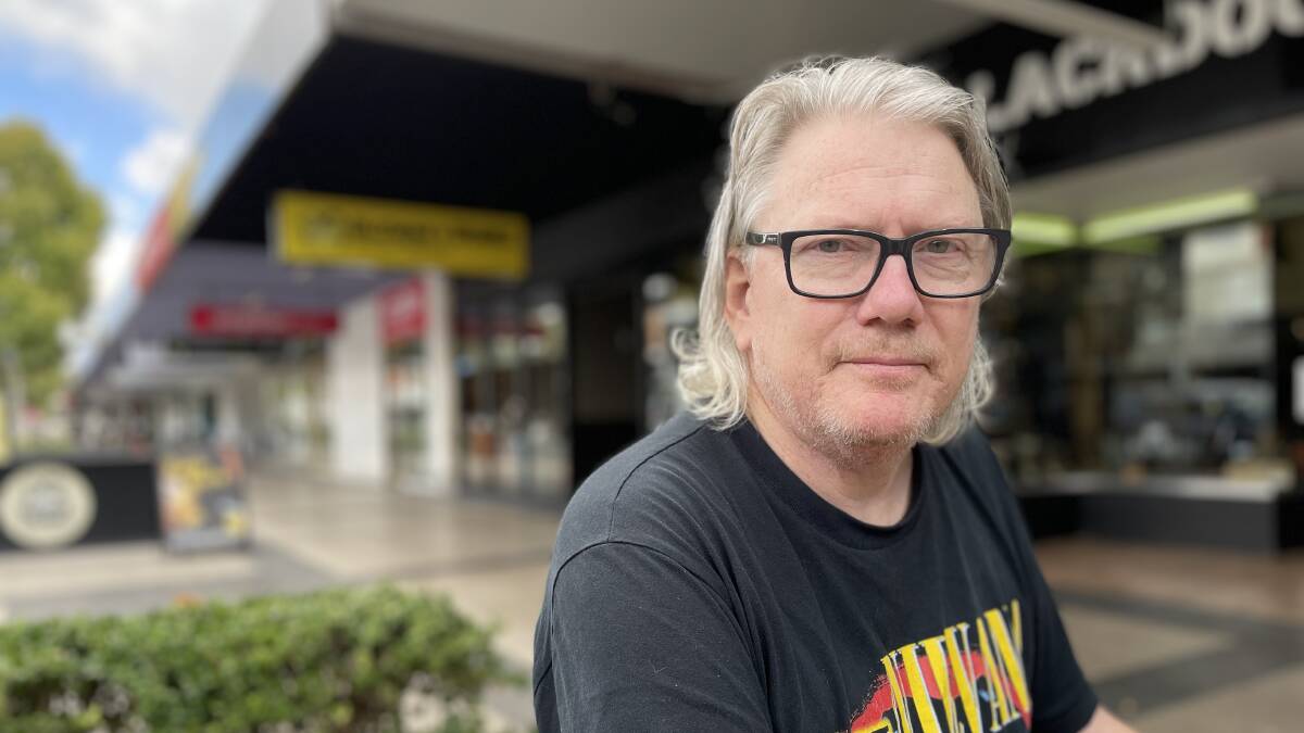 HARD TIMES: Rising inflation has placed further pressure on millions of Australians, including Mike Sadler who is long-term unemployed. Picture: Conor Burke