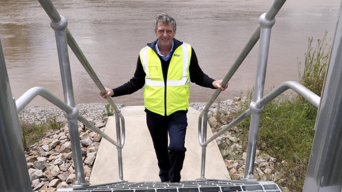 Bede Spannagle, a professional with 30 years' experience in the sector, left Riverina Water this week after nearly a decade at the water supplier. Picture by Les Smith