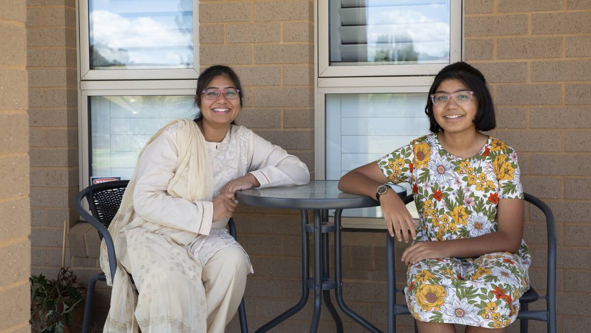 Holiday on us: Dr Saba Nabi and daughter Ariba Omar from Estella plan to use their vouchers for a holiday. Picture: Madeline Begley
