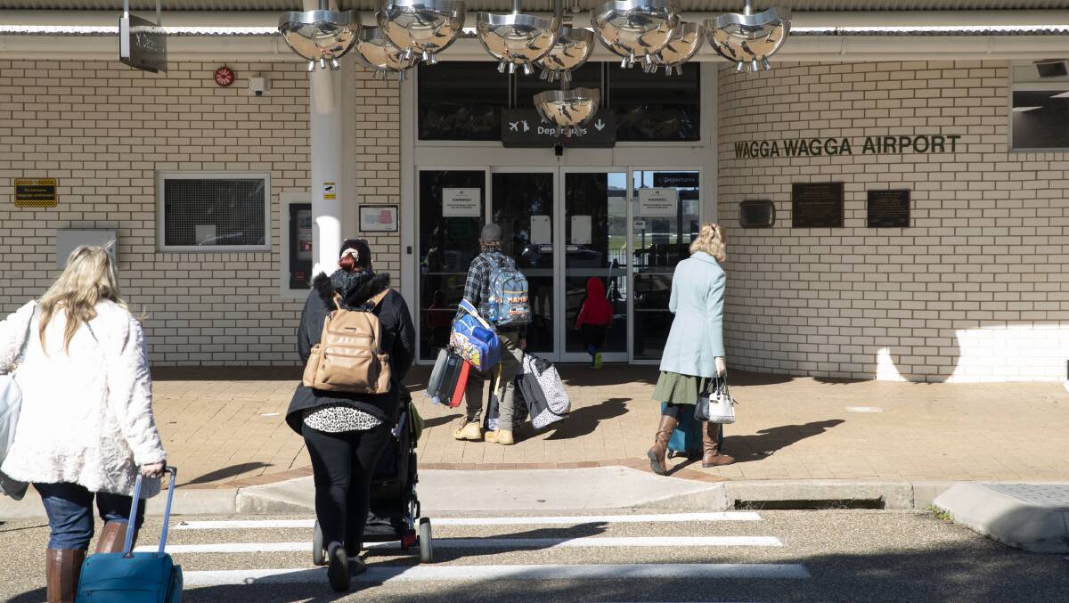 Wagga Council has hit back at claims that upgrades to Wagga airport have not happened because they prioritised other projects. Picture by Madeline Begley