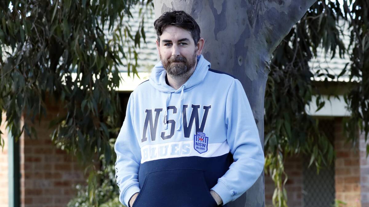 UPSET: Wagga high school teacher John Enever fell victim to the recent vaccine mandates in NSW schools, which now look set to end in July. Picture: Les Smith 