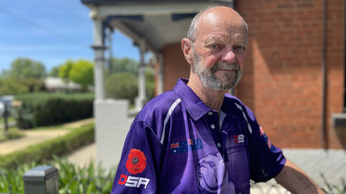 Wagga veteran Ken May has a long family history with the 'war to end all wars'. Picture by Conor Burke