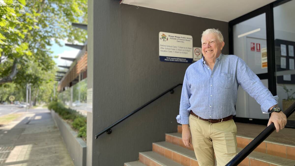 New start: Wagga RSL chief executive Andrew Bell is excited by the plans for the Commercial Club building on Gurwood Street. Picture: Conor Burke