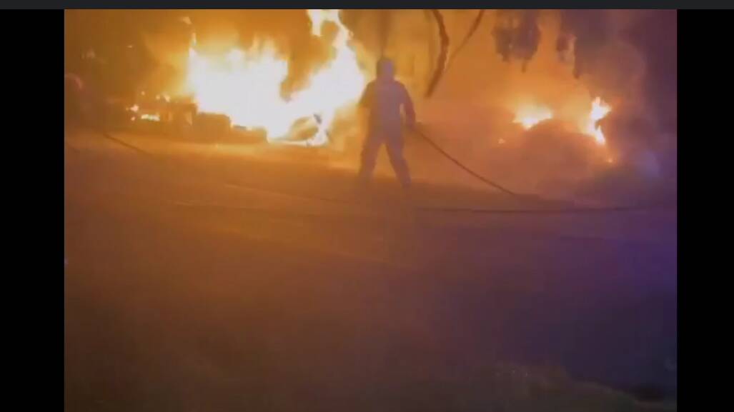 BUSY NIGHT: Wagga firefighters were called to a number of incidents overnight. Picture: Supplied