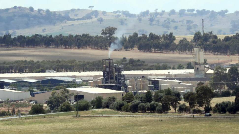 The Bomen industrial special activation precinct outside Wagga, which deputy mayor Jenny McKinnon says could host a green hydrogen 'hub'. 
