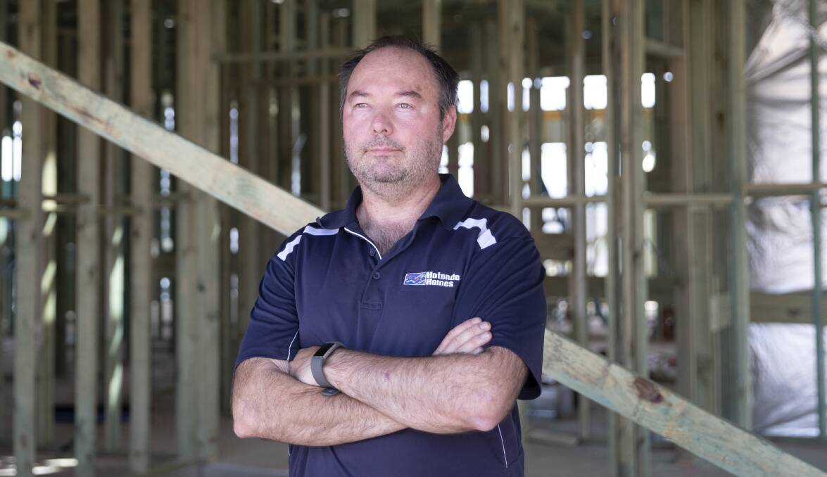 Craig Keogh supports the NSW government proposal but says he isn't directly empowered by it as his company uses subcontractors. Picture: Madeline Begley 
