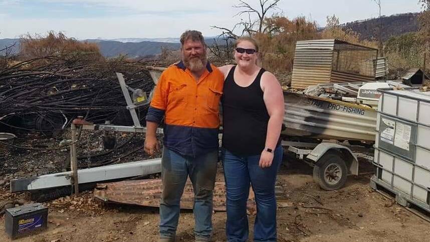 Batlow resident Steve Bellchambers says local farmers need to be empowered to combat fires with access to old RFS gear or trucks. Picture: Contributed 