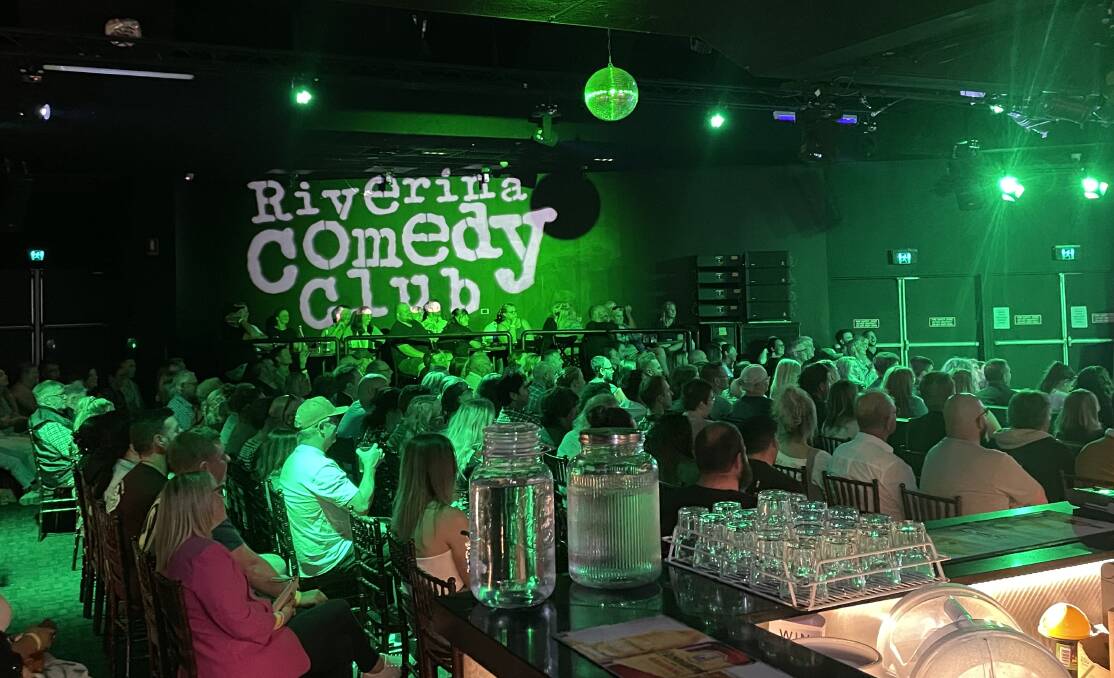 A packed room for Friday's Riverina Comedy Club gig at Tilly's. Picture supplied. 