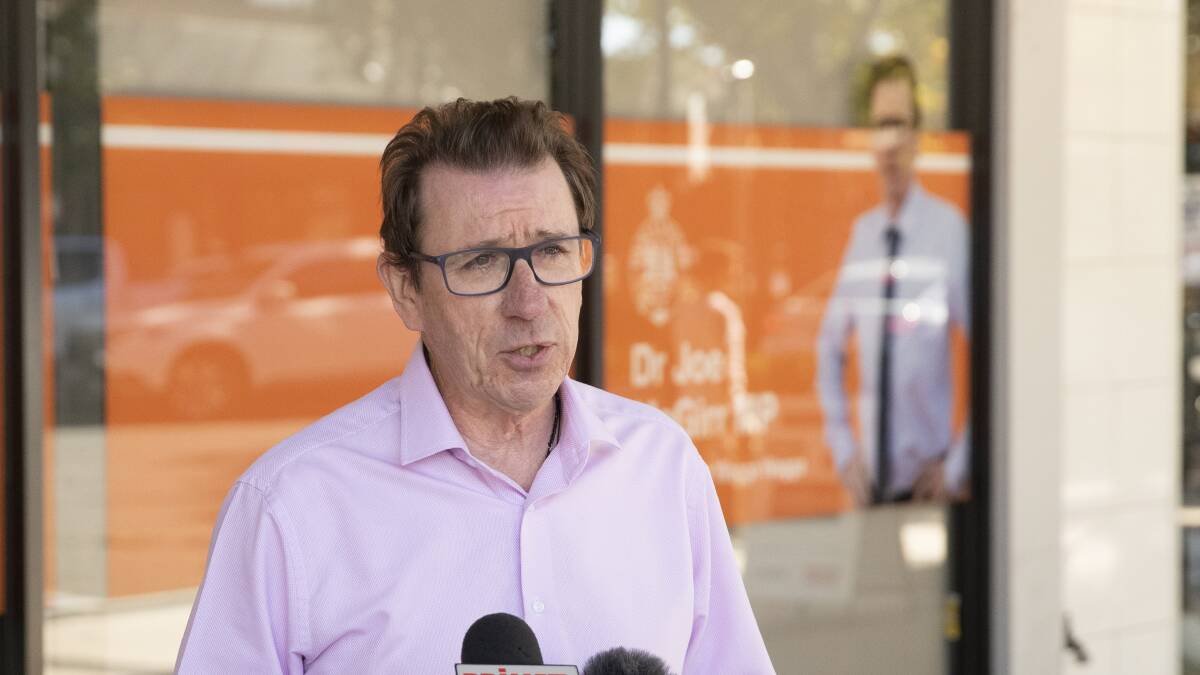 Wagga MP Joe McGirr said the government's announcements are a step in the right direction but still sees problems with finding and retaining health staff in NSW. Picture: Les Smith 