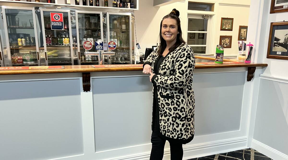Golden Crown Hotels general manager Hannah Middleton said the pub's ownership wants to lock in a licensee with a long term vision for the newly refurbished pub. Picture: Contributed
