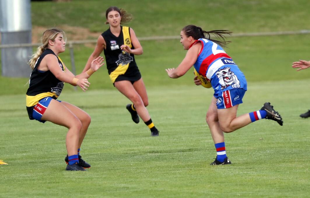Maher Oval hopes to become a "hub" for women's footy after hosting its first AFLW clash over the weekend. Picture by Les Smith 