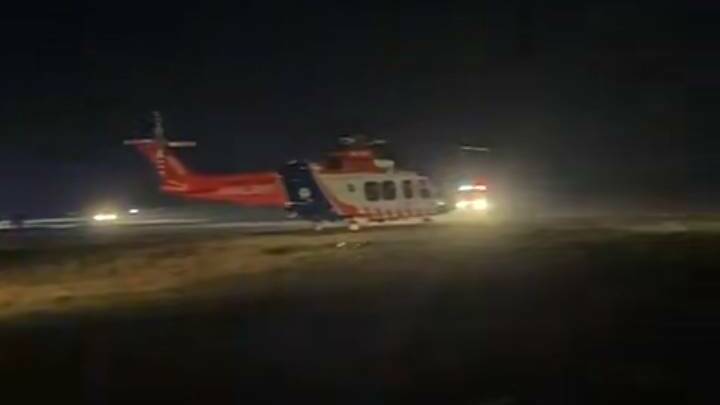 A man was flown to hospital after being allegedly set alight at the Deni Ute Muster. Picture supplied