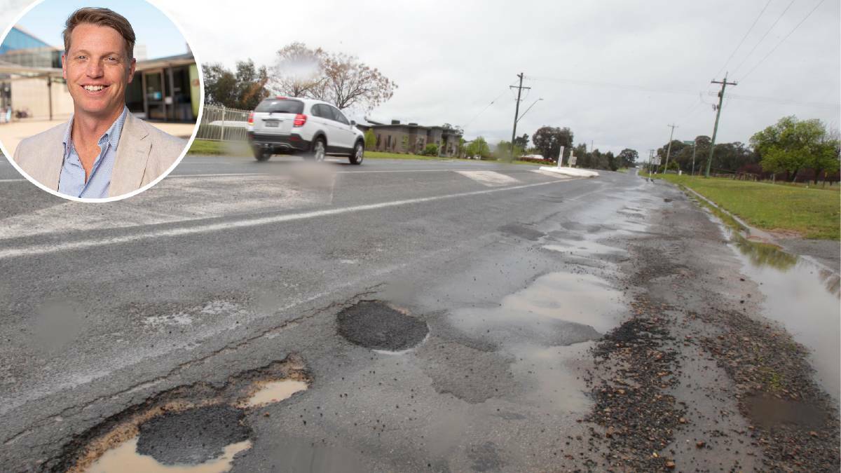Wagga councillor Dan Hayes called for the report into roads across the city which will be considered at tomorrow night's meeting.